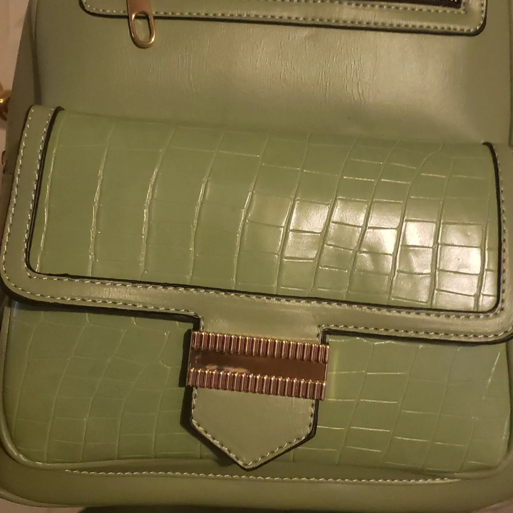 NWT Vegan leather backpack
